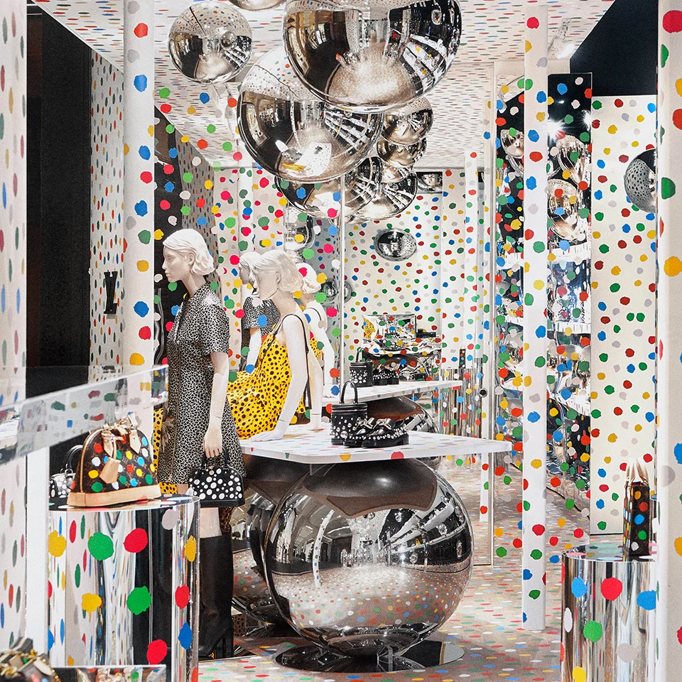 Kusama Fever Sweeps Harrods With Latest Louis Vuitton Takeover – WWD